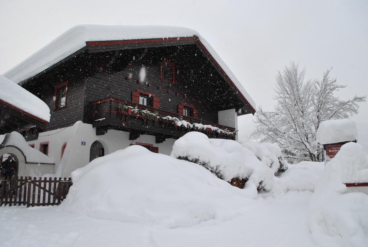 Gaestehaus Katharina Hochfilzen Exteriör bild