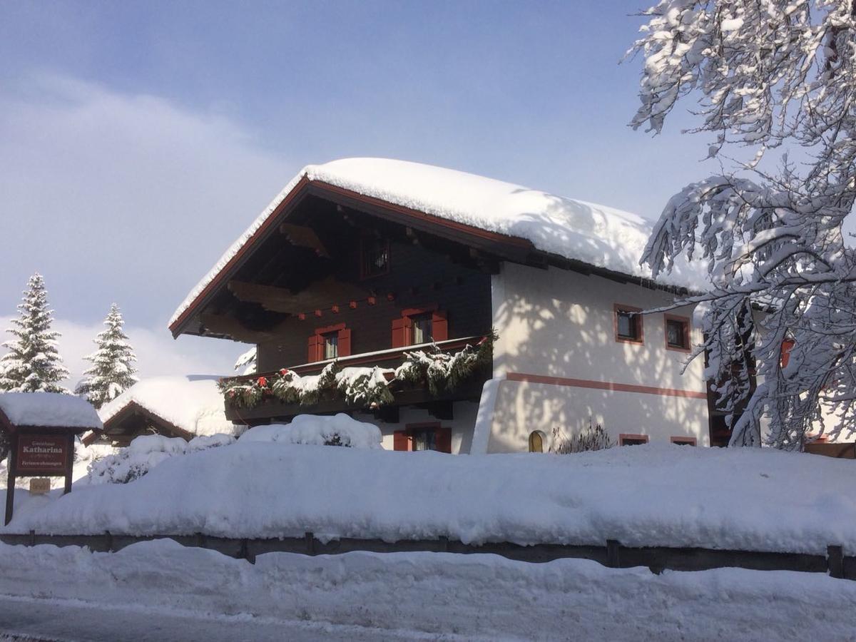 Gaestehaus Katharina Hochfilzen Exteriör bild
